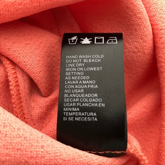 Perceptions Petite Women's 2 Piece Peach Combo Sleeveless Dress & Cardigan PM - Picture 12 of 13